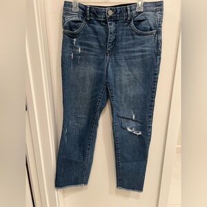 Wit & Wisdom Nordstrom Distressed Jeans size 10